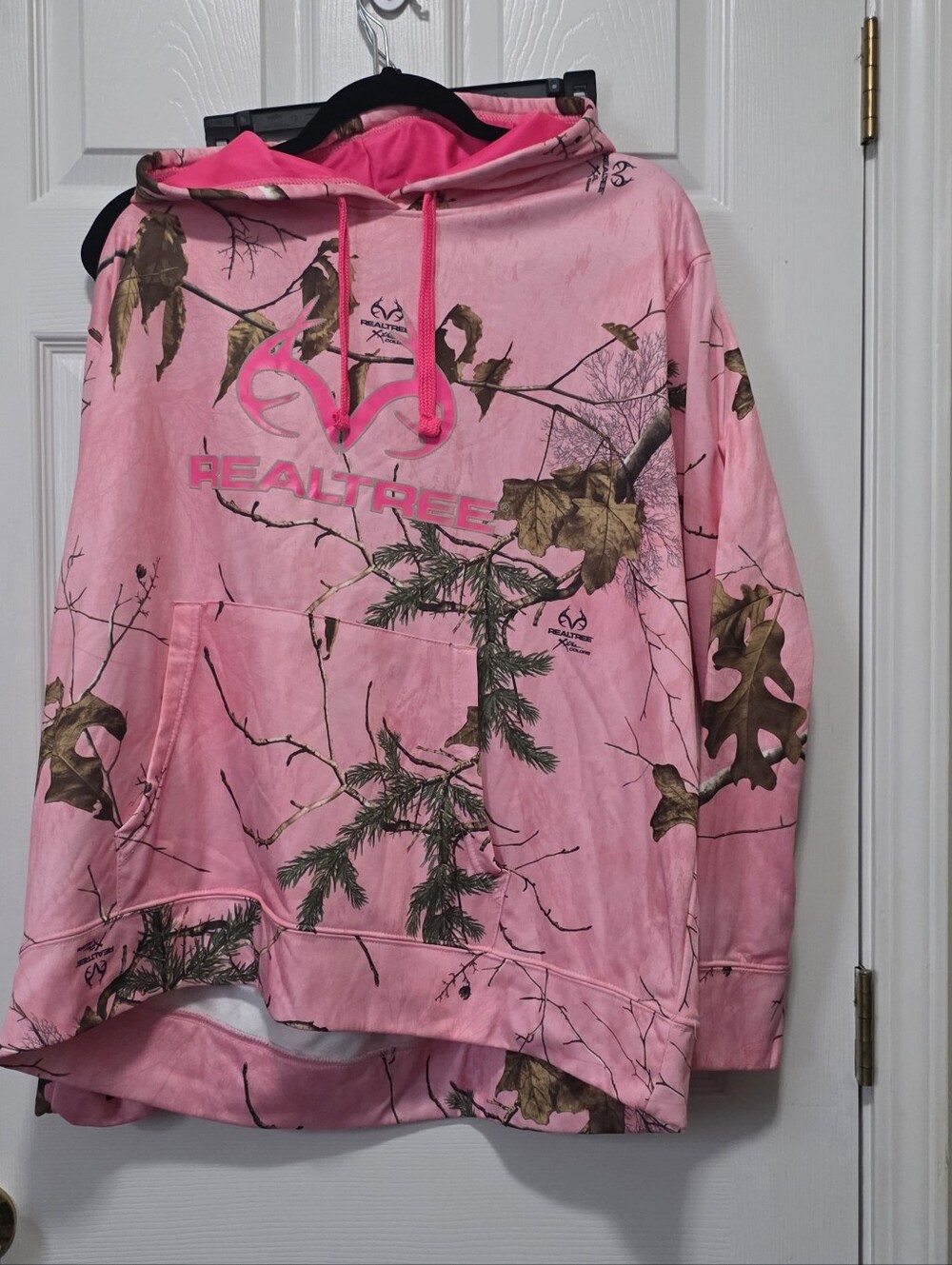 Realtree Pink Camo Hoodie with Realtree Logo